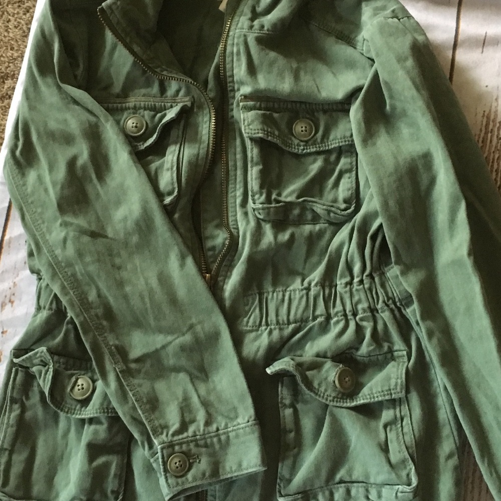 Olive Utility Style Jacket XS